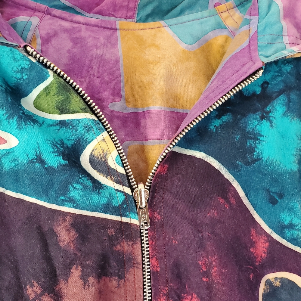 Reversible Abstract 90s jacket - Picture 7 of 8